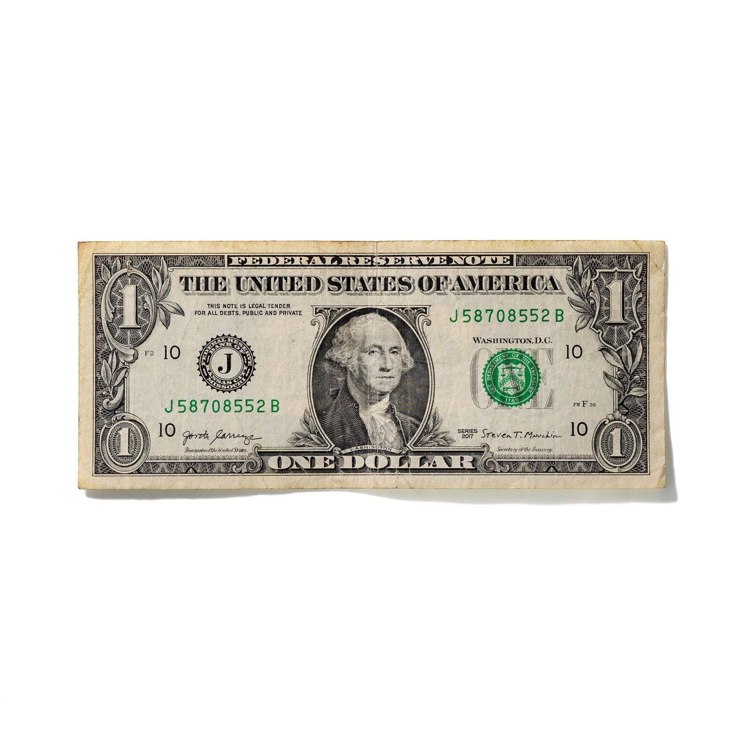 One-Dollar Bill No. 666