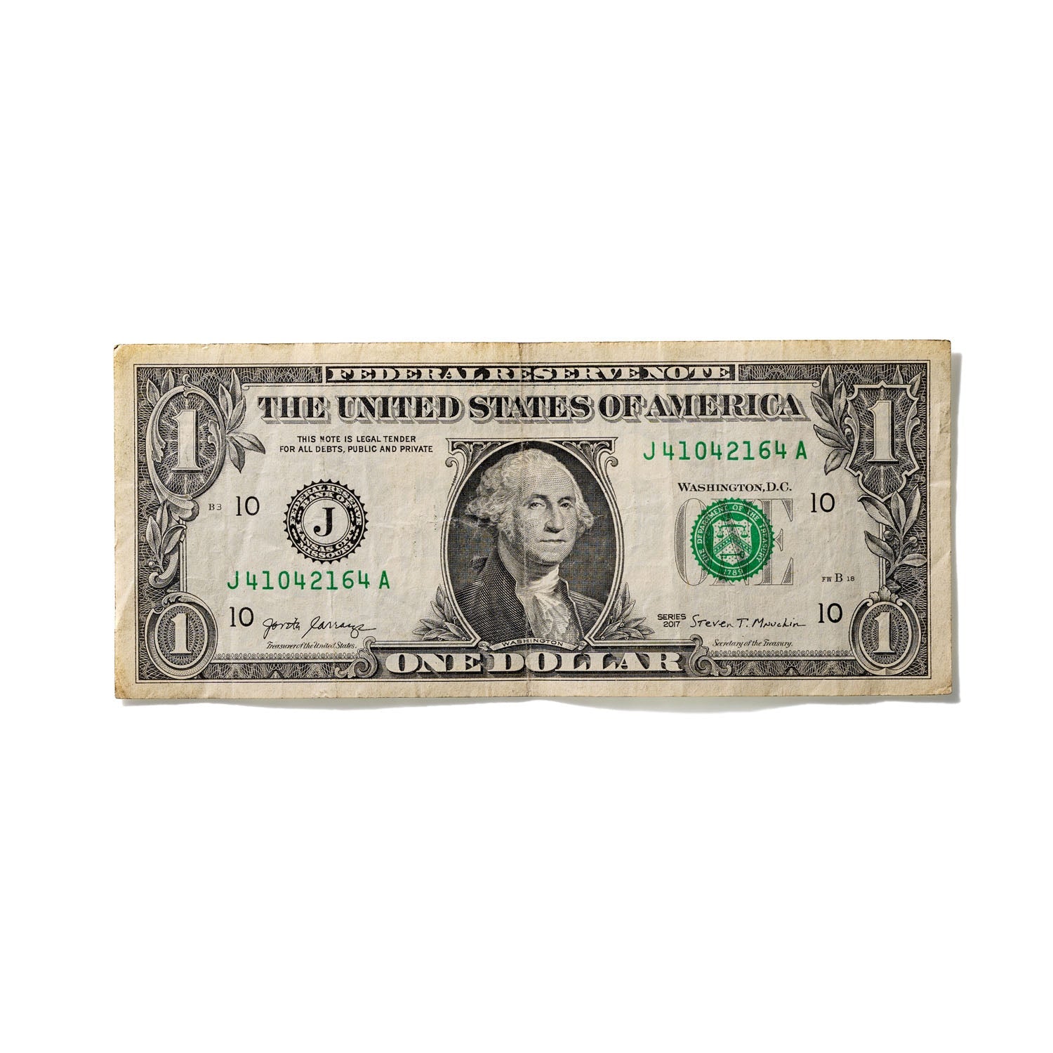 One-Dollar Bill No. 669