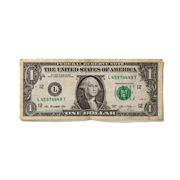 One-Dollar Bill No. 672