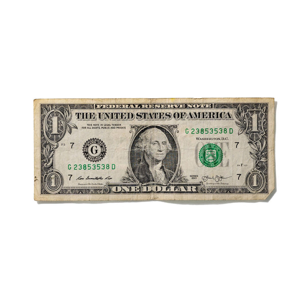 One-Dollar Bill No. 674