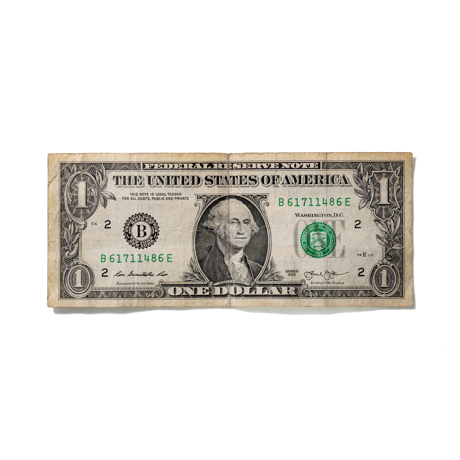 One-Dollar Bill No. 679