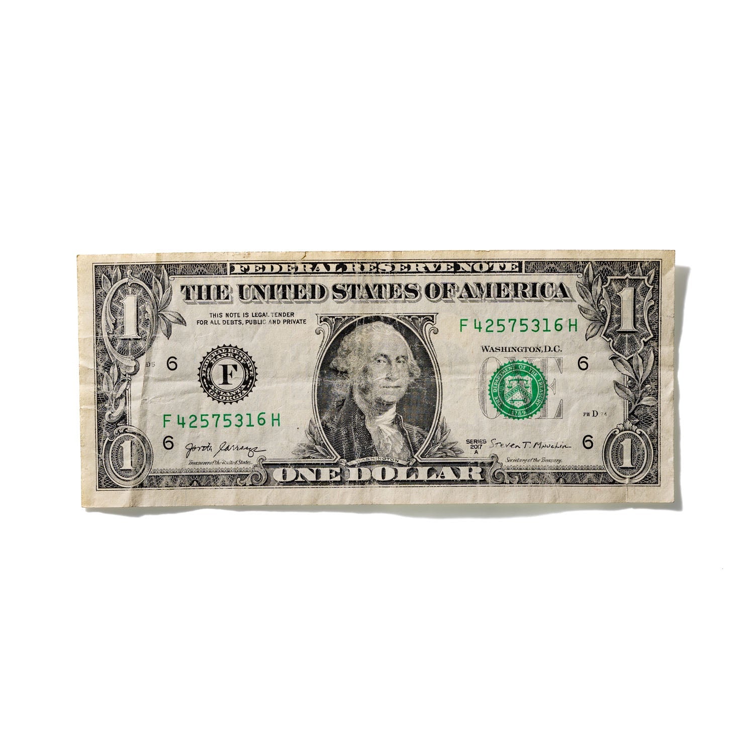 One-Dollar Bill No. 682