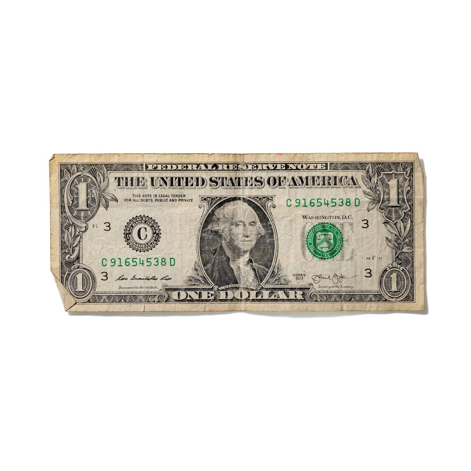 One-Dollar Bill No. 688