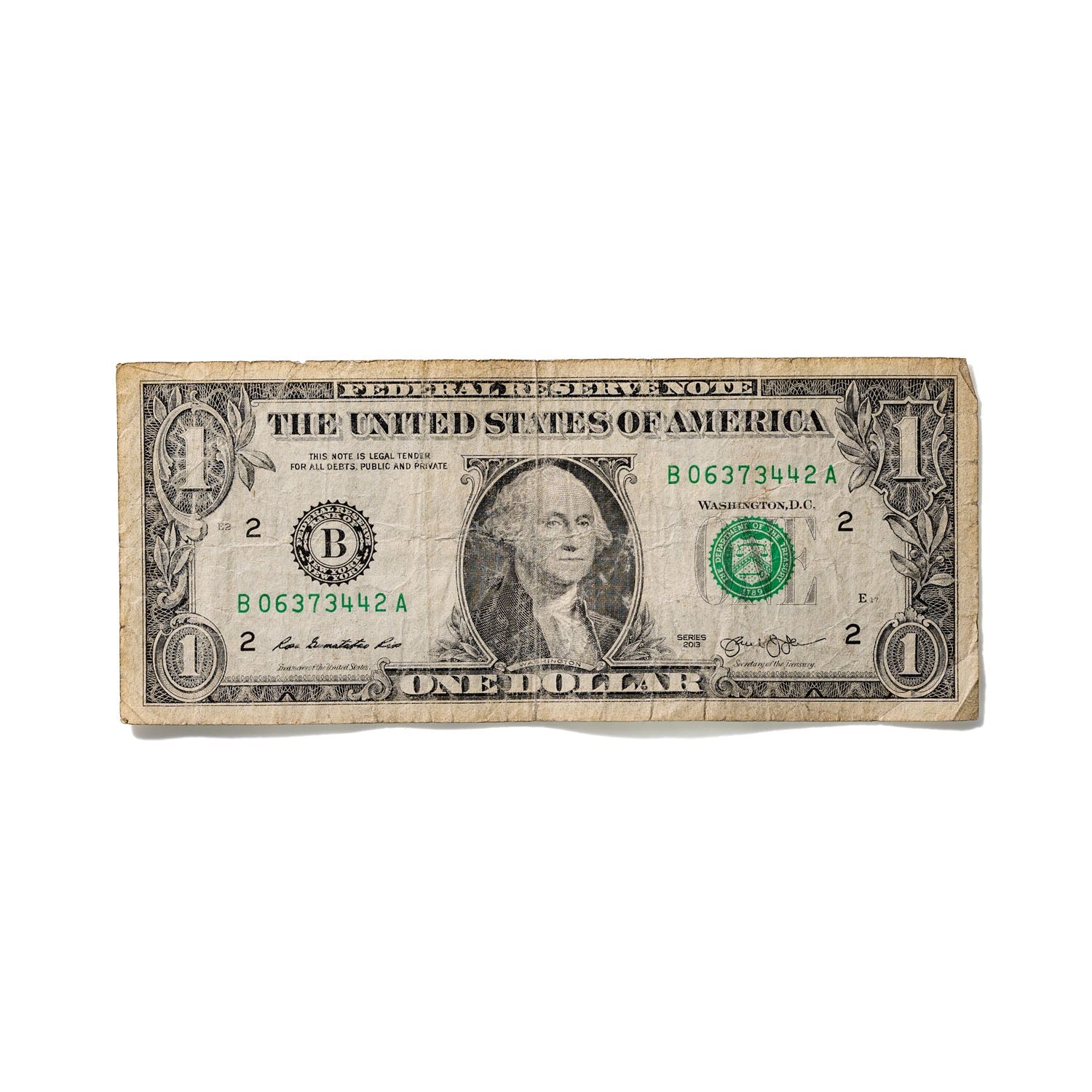 One-Dollar Bill No. 701