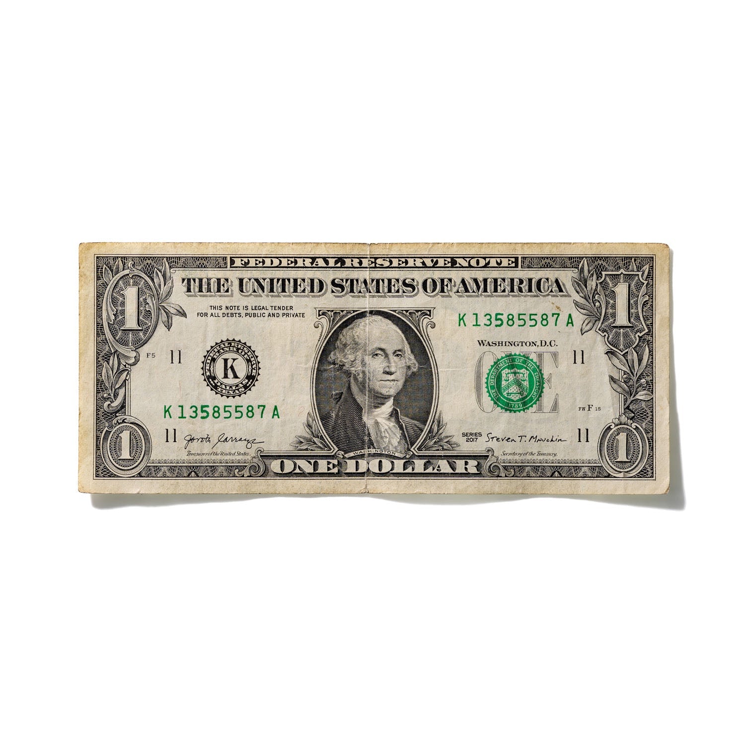 One-Dollar Bill No. 702