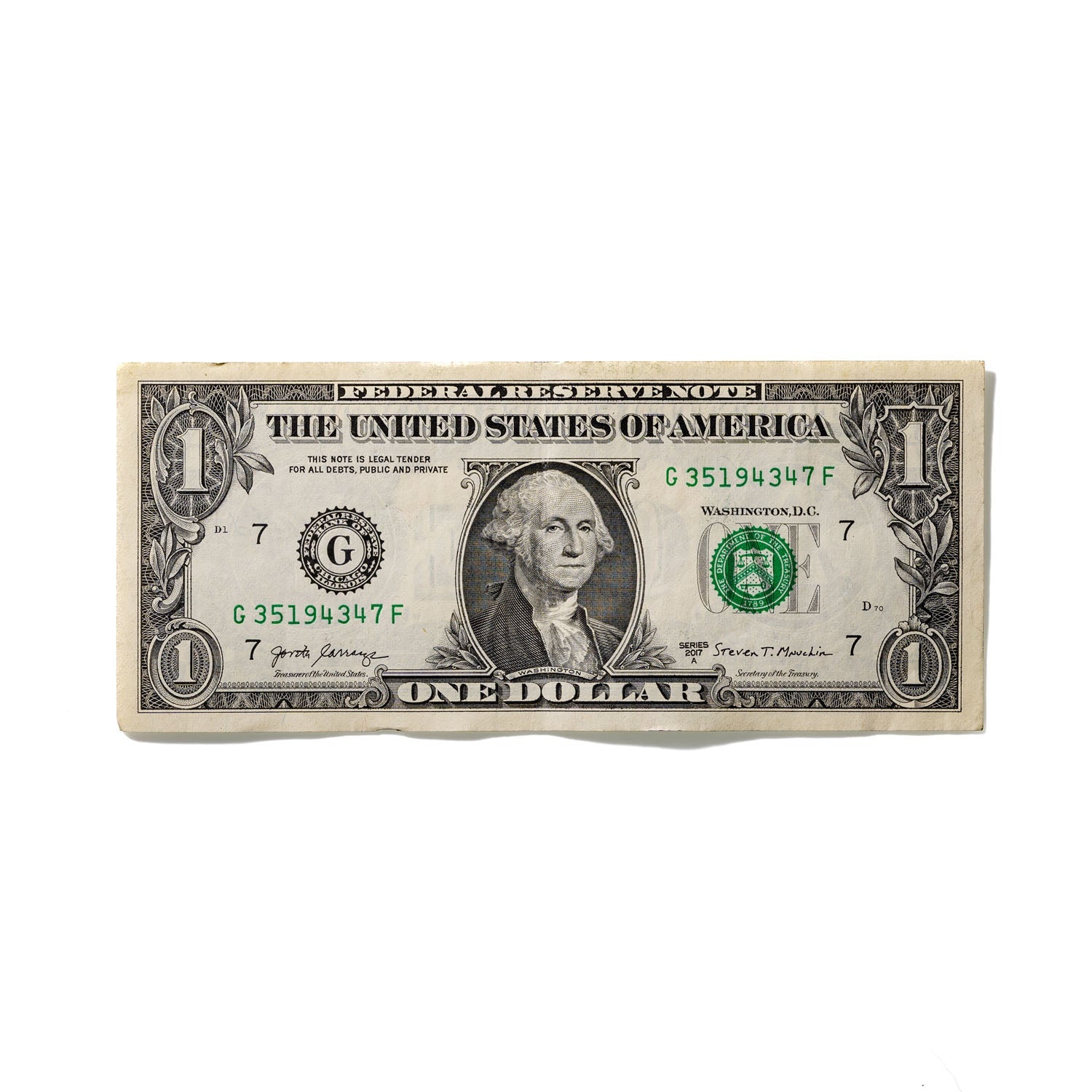 One-Dollar Bill No. 705