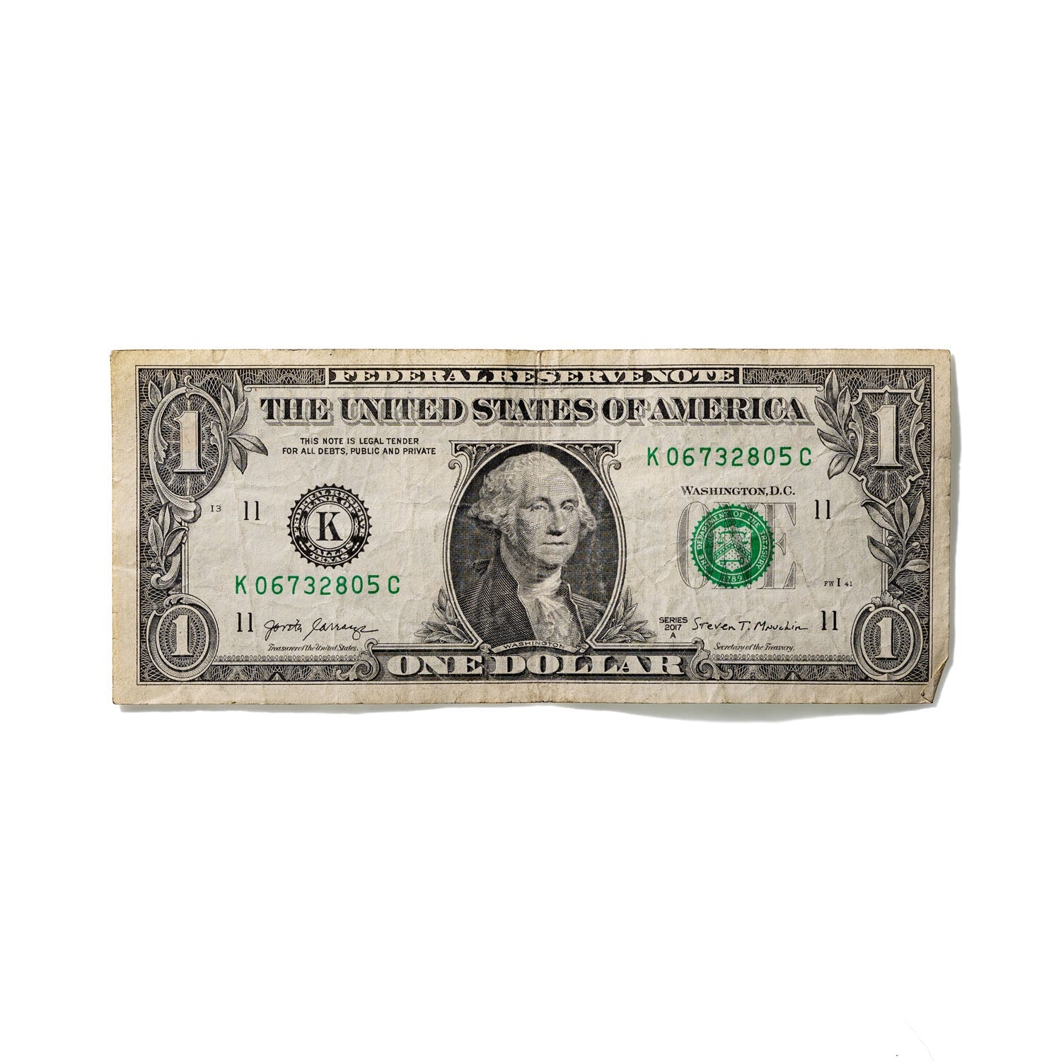 One-Dollar Bill No. 711