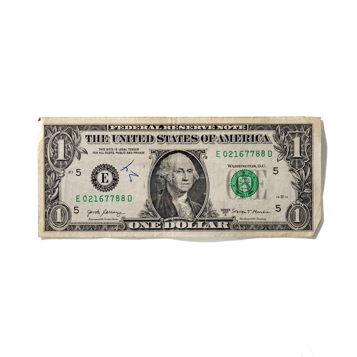 One-Dollar Bill No. 716