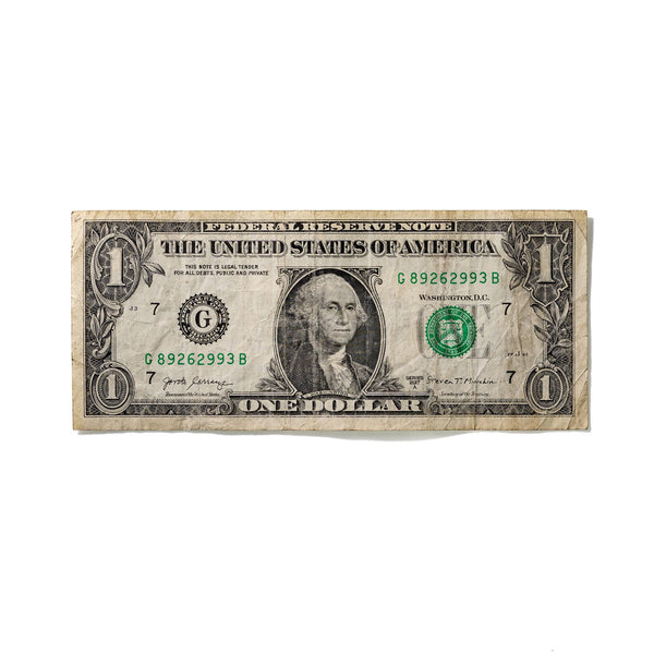 One-Dollar Bill No. 722