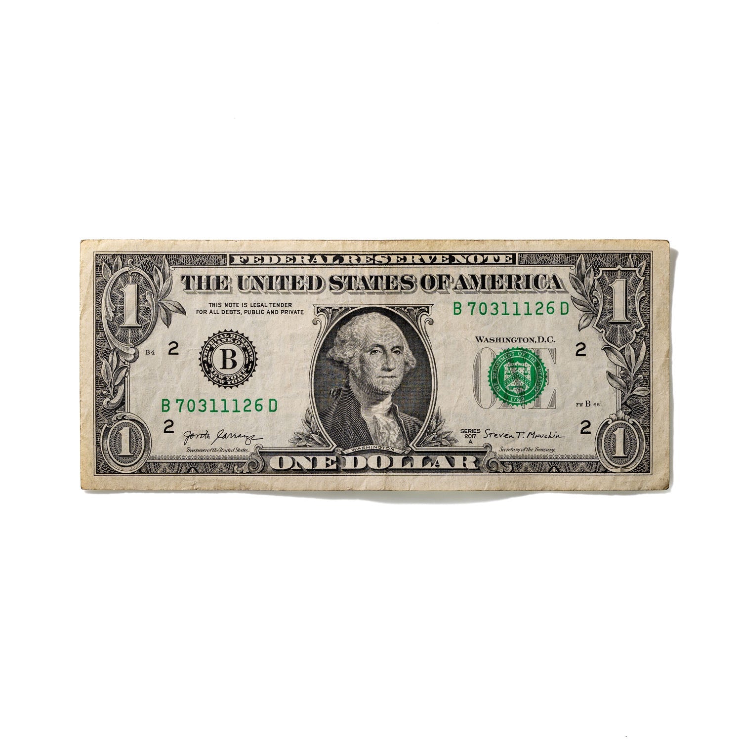 One-Dollar Bill No. 723