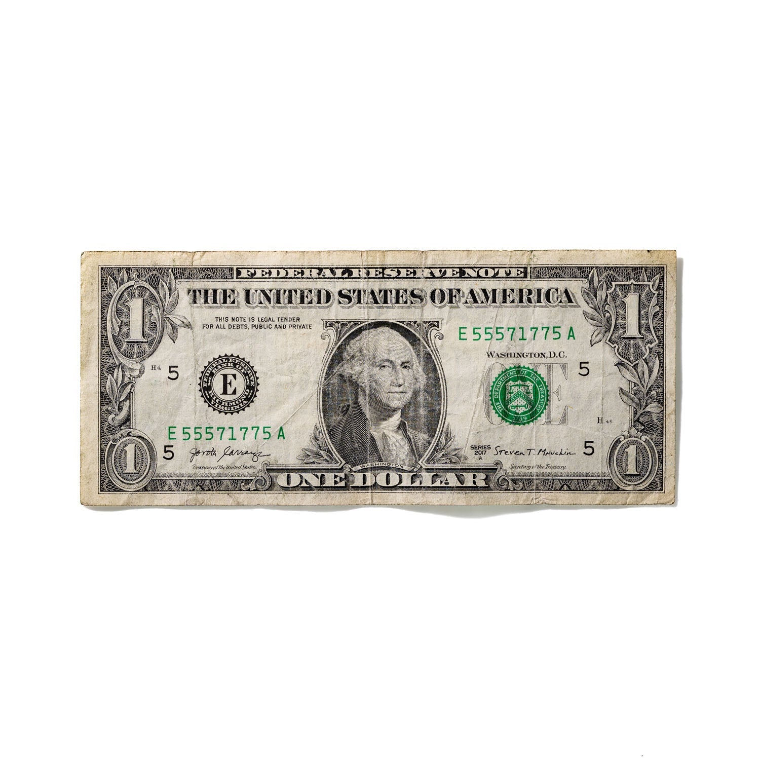 One-Dollar Bill No. 730