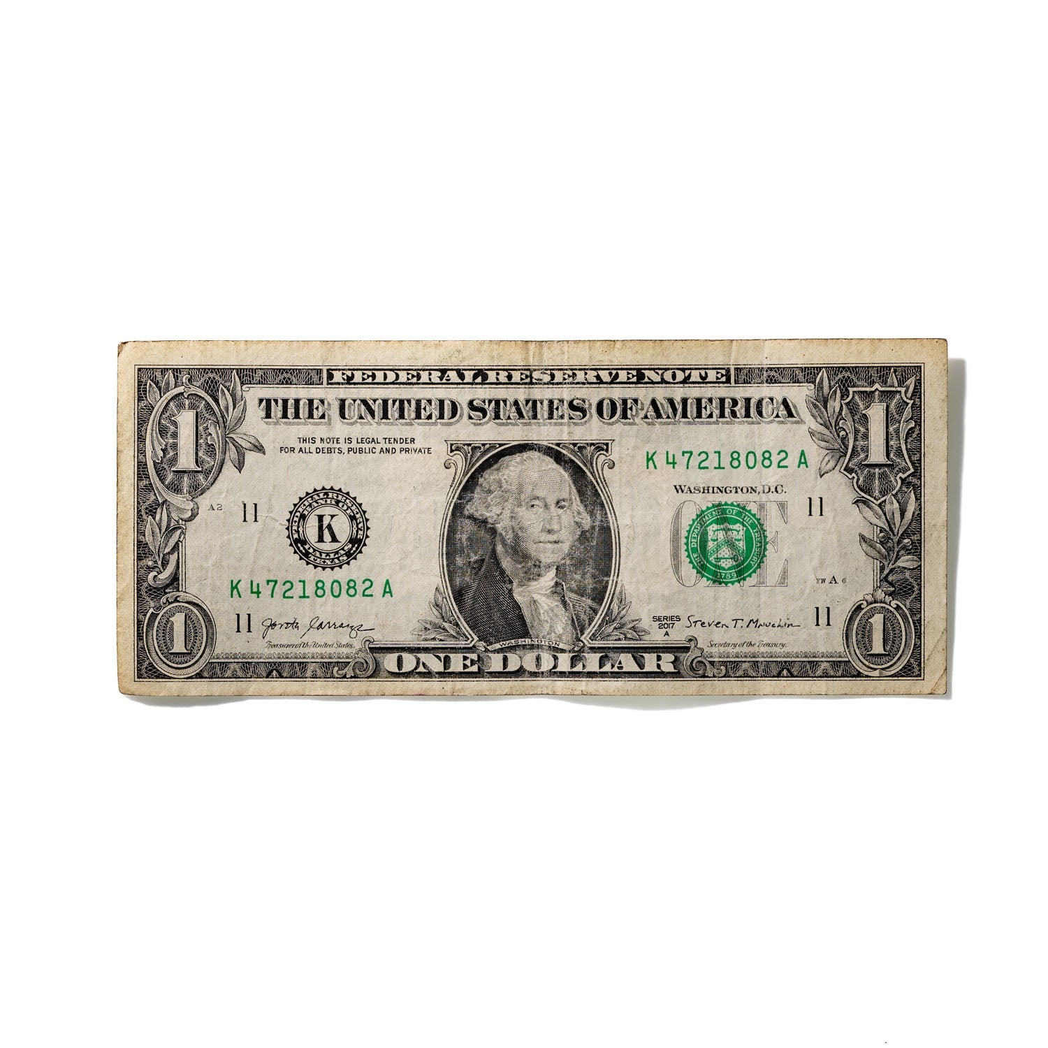 One-Dollar Bill No. 741