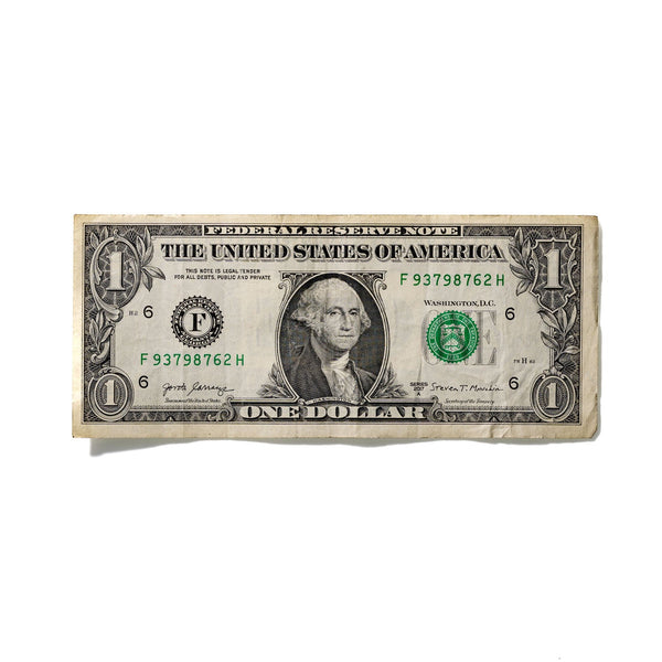 One-Dollar Bill No. 743