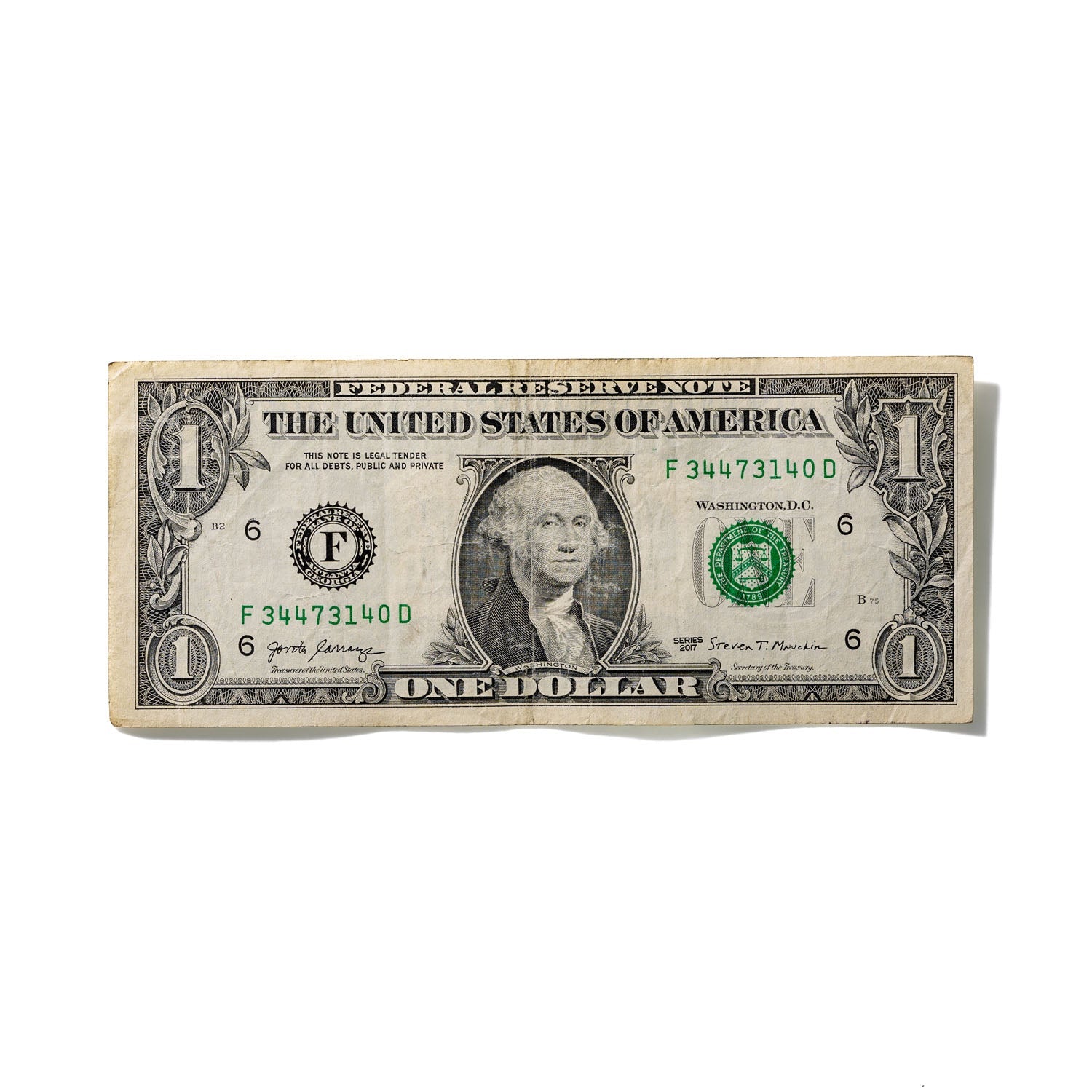 One-Dollar Bill No. 746