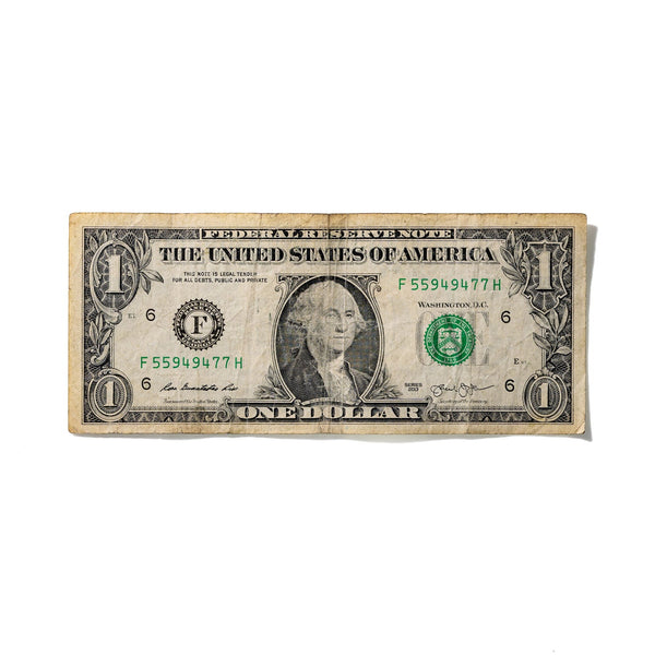 One-Dollar Bill No. 747