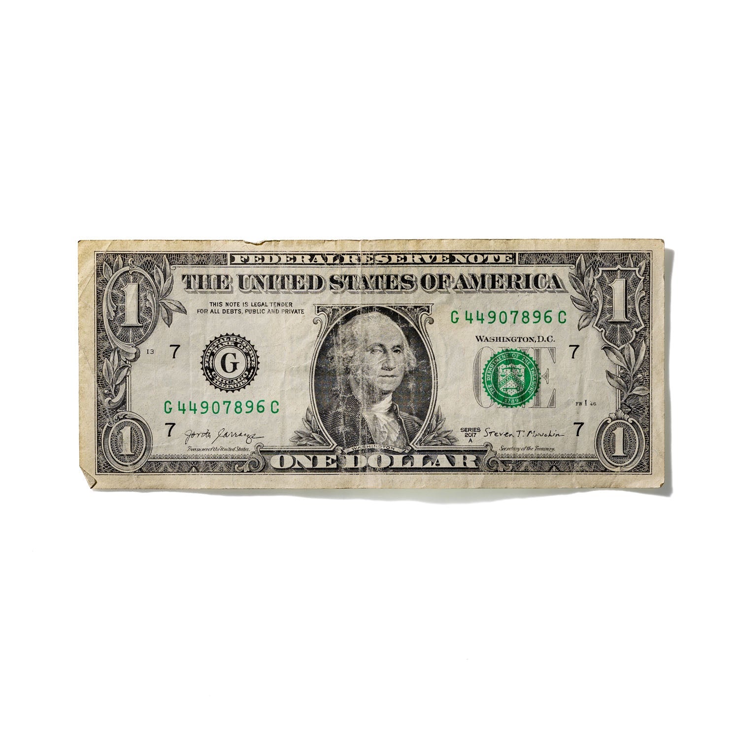 One-Dollar Bill No. 754