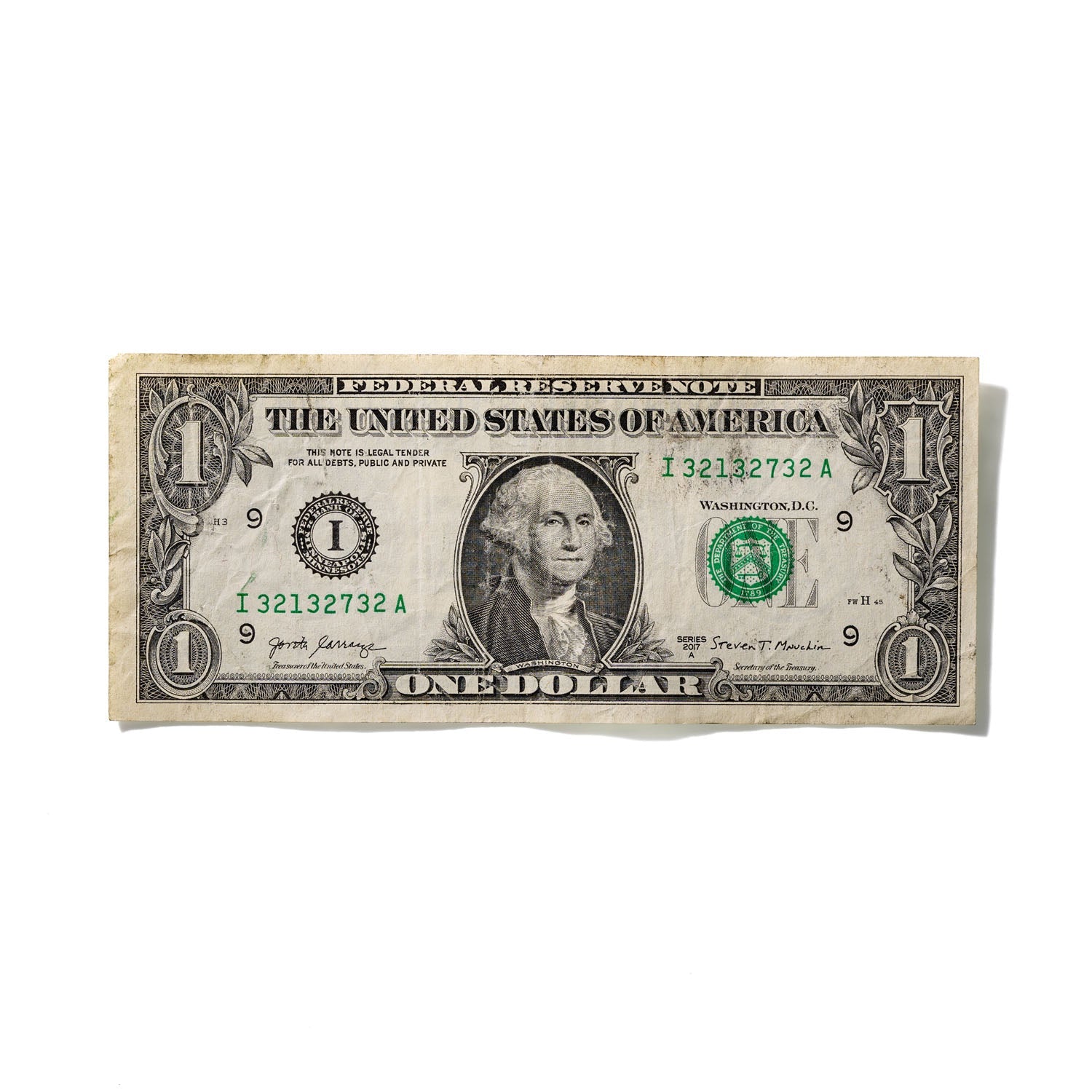 One-Dollar Bill No. 757