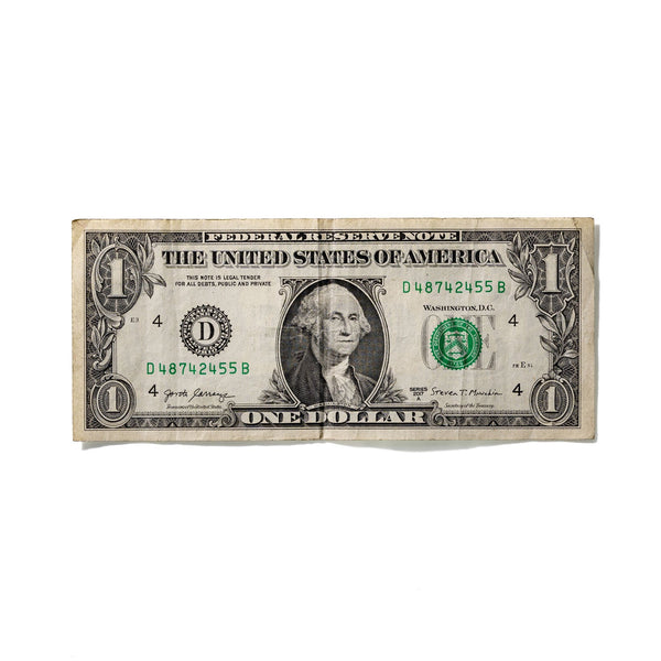 One-Dollar Bill No. 761