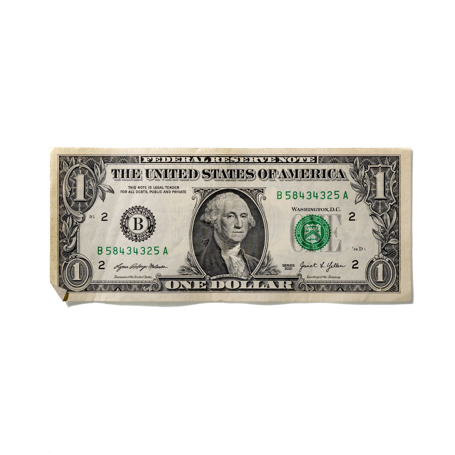 One-Dollar Bill No. 766