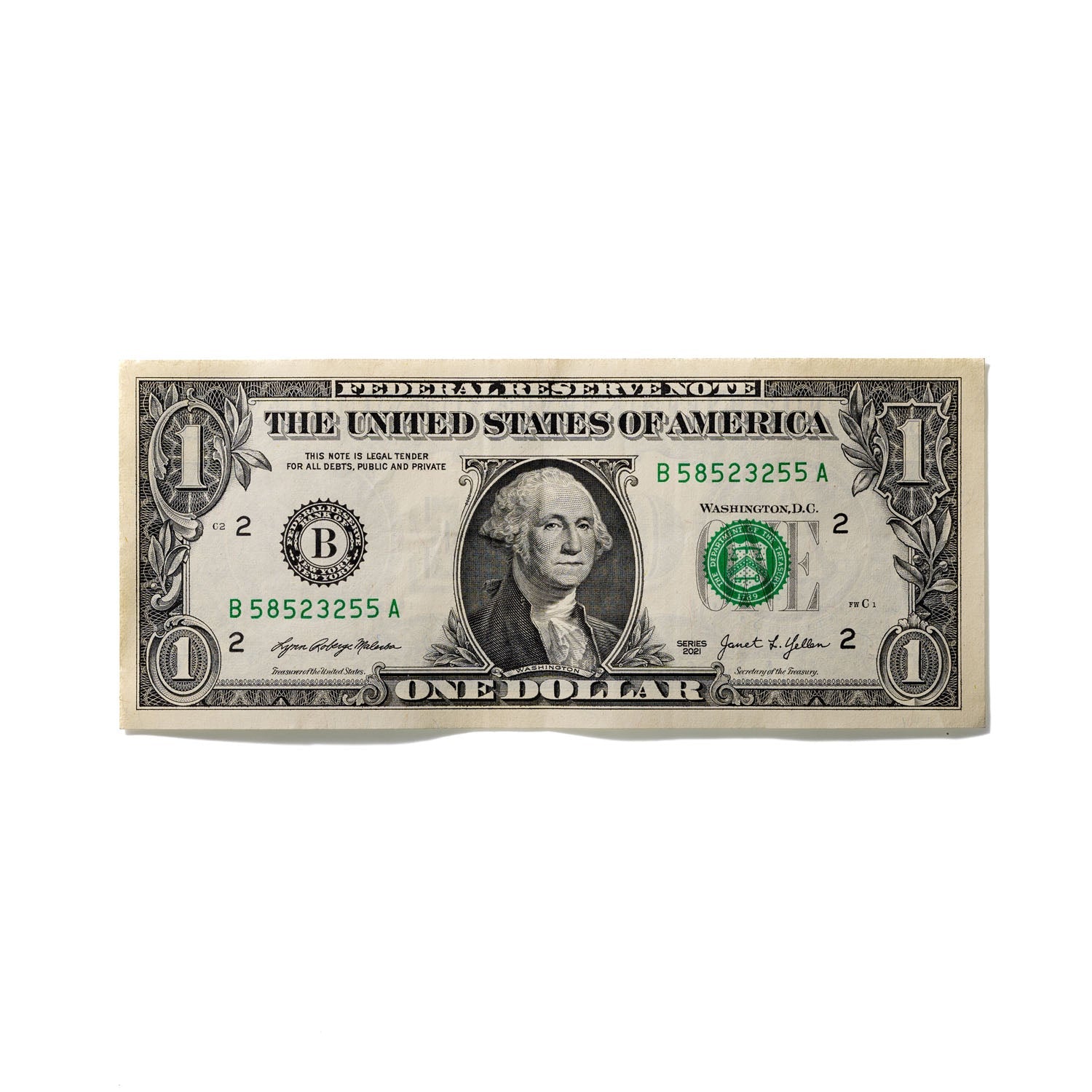 One-Dollar Bill No. 769