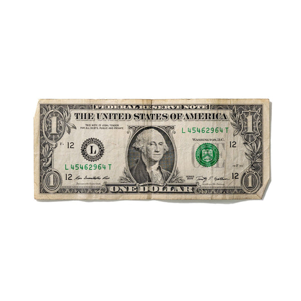 One-Dollar Bill No. 775