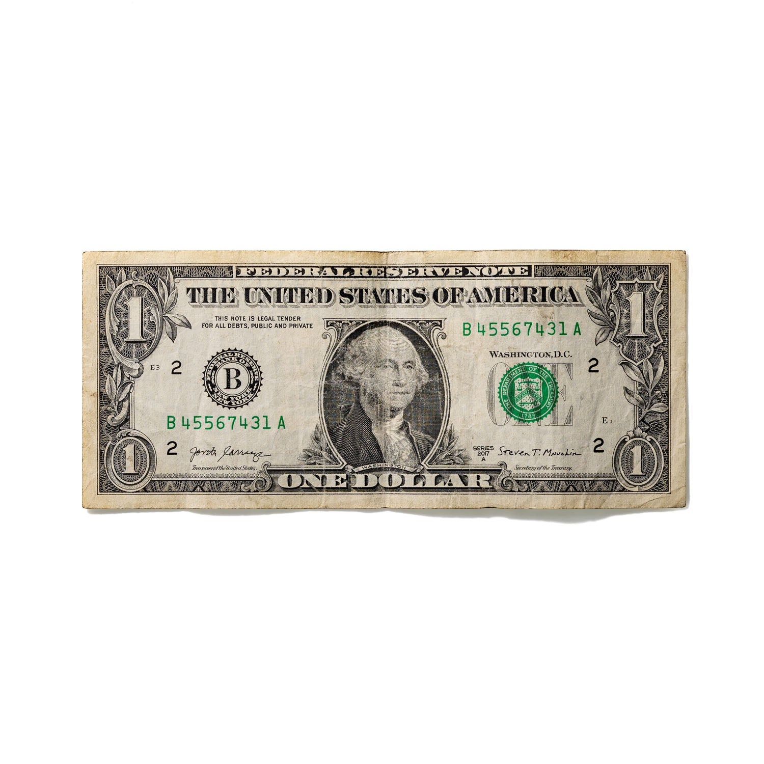 One-Dollar Bill No. 776