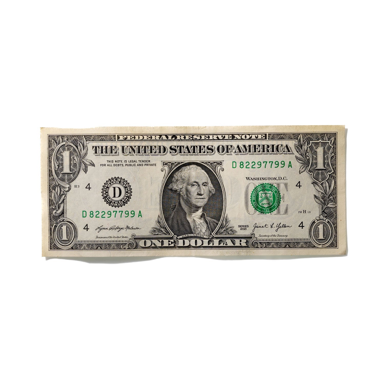 One-Dollar Bill No. 785