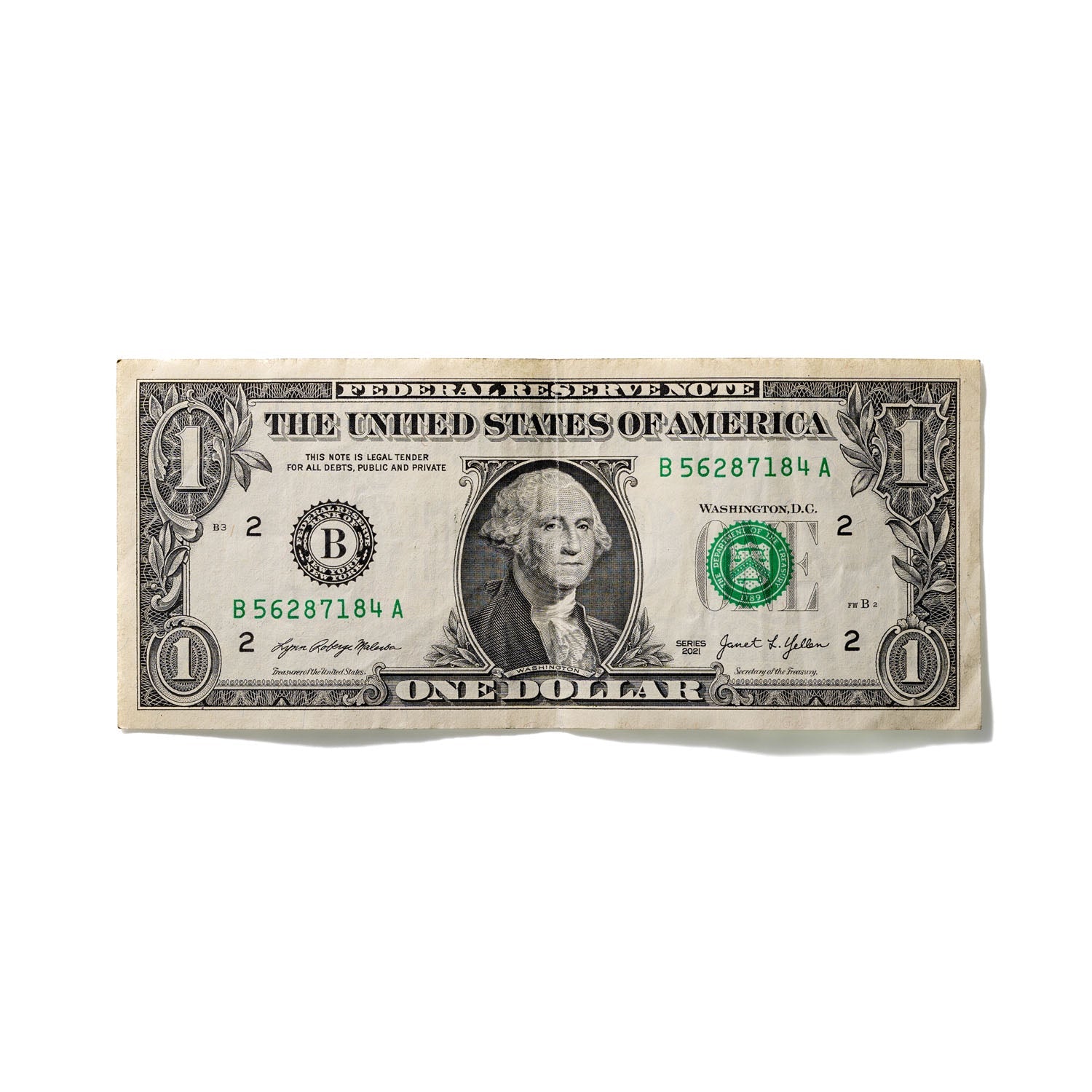 One-Dollar Bill No. 792