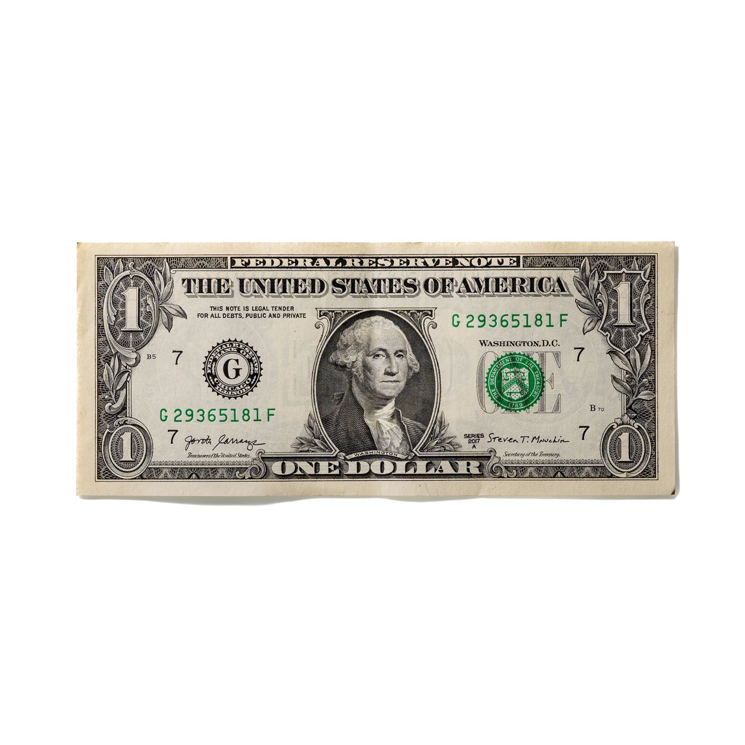 One-Dollar Bill No. 794