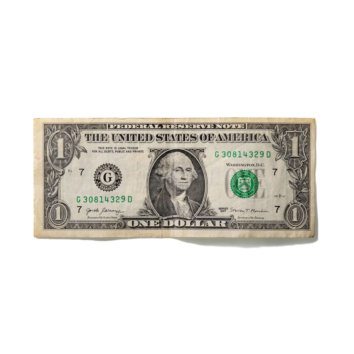 One-Dollar Bill No. 802