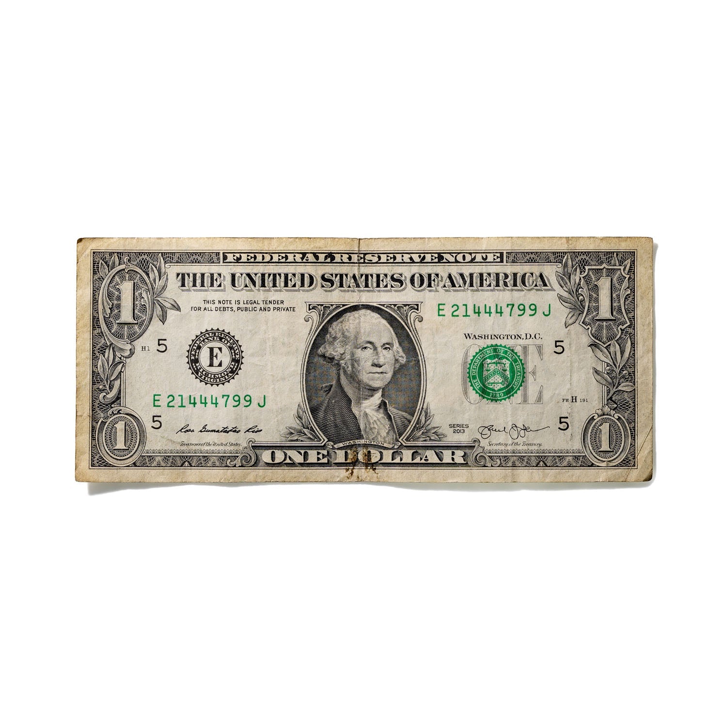 One-Dollar Bill No. 810