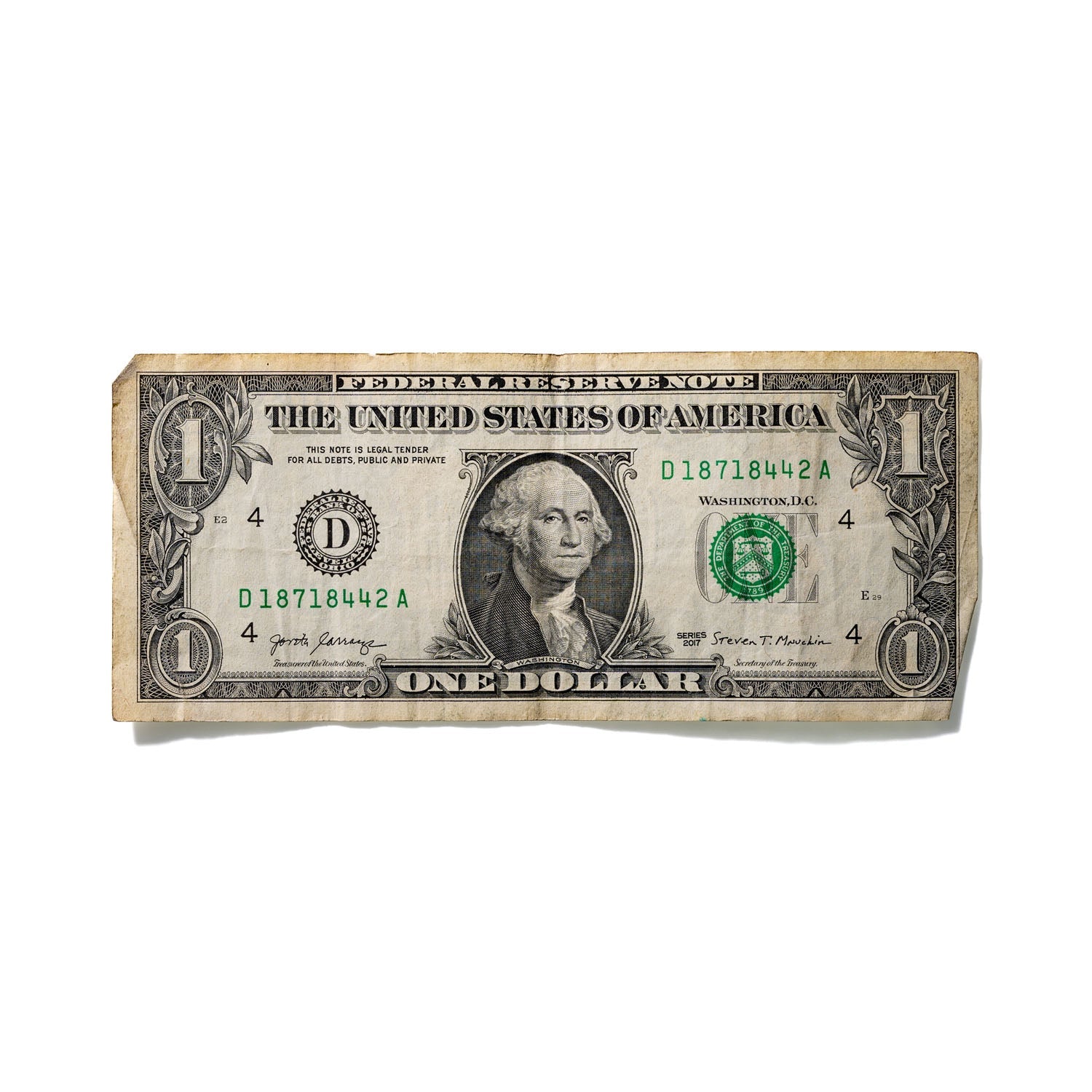 One-Dollar Bill No. 815