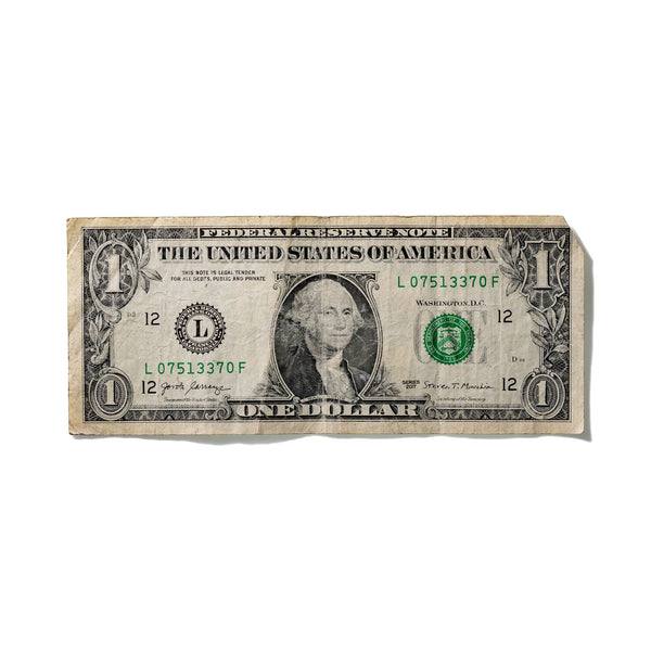 One-Dollar Bill No. 818