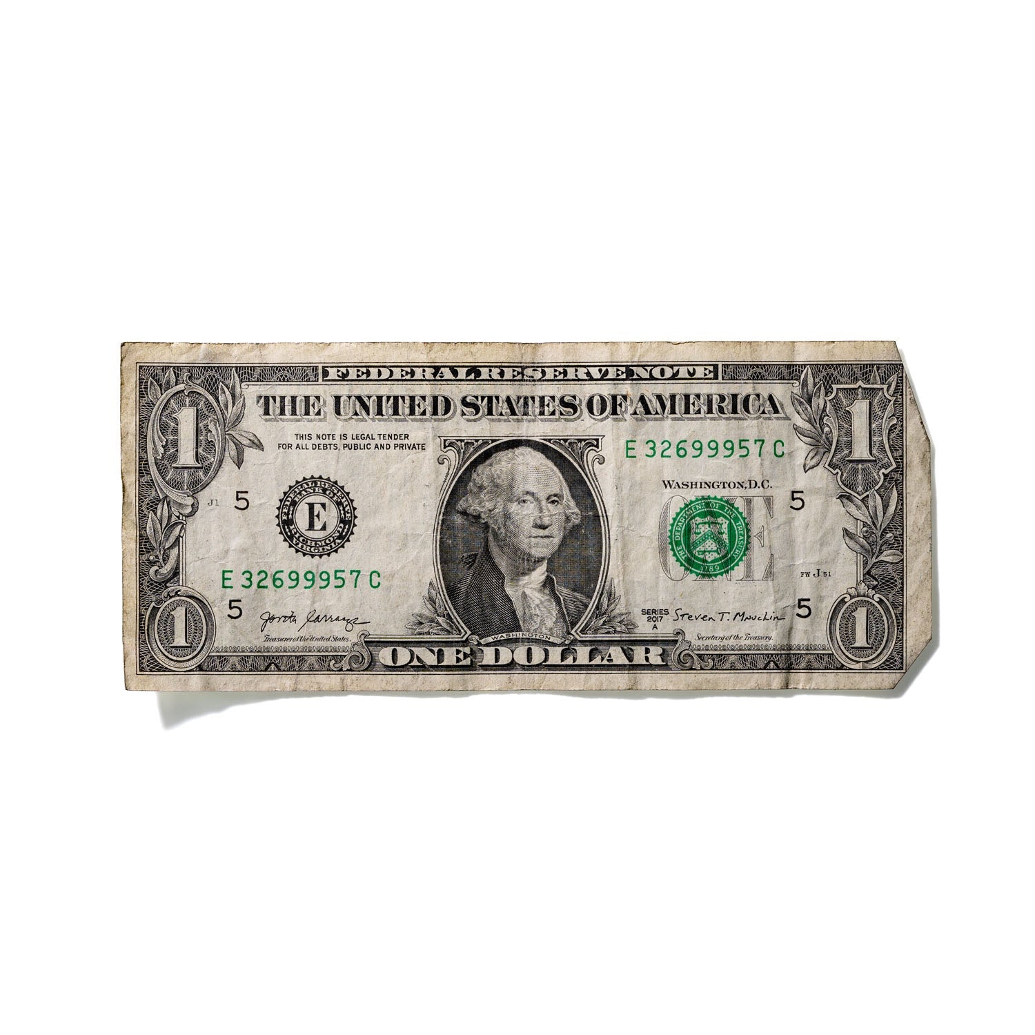 One-Dollar Bill No. 819