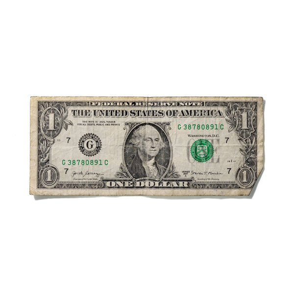 One-Dollar Bill No. 824