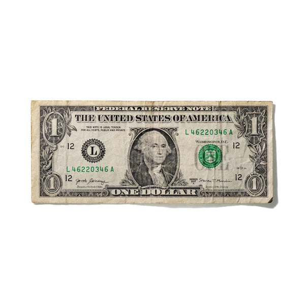 One-Dollar Bill No. 840