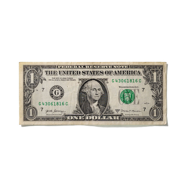 One-Dollar Bill No. 841