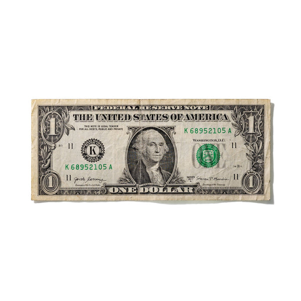 One-Dollar Bill No. 842