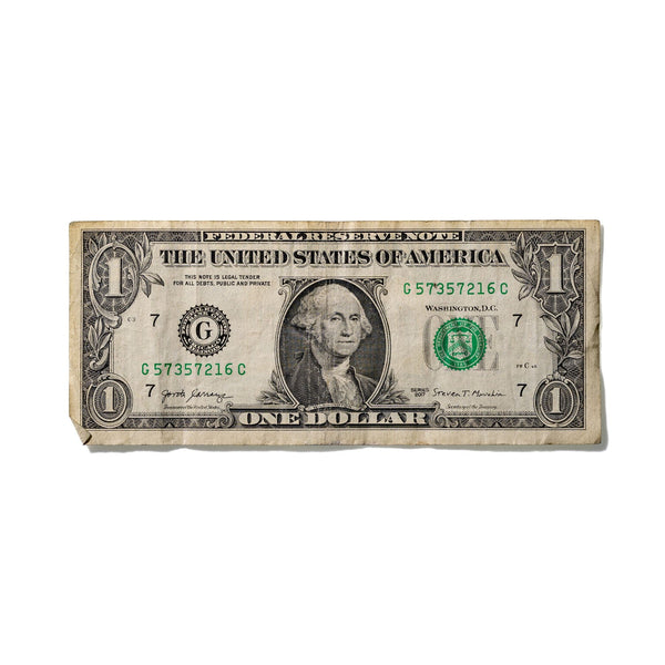 One-Dollar Bill No. 853