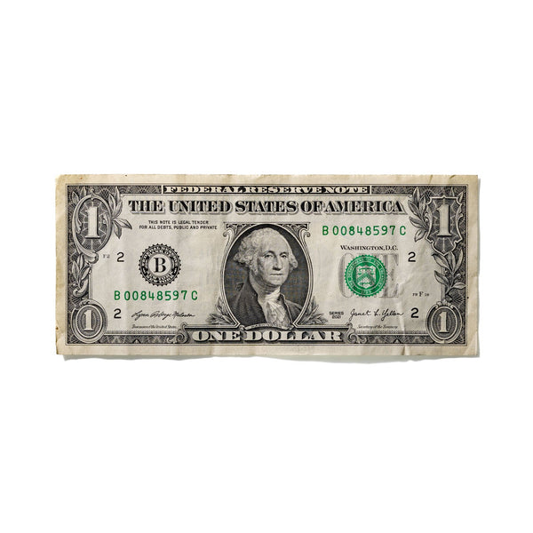 One-Dollar Bill No. 854