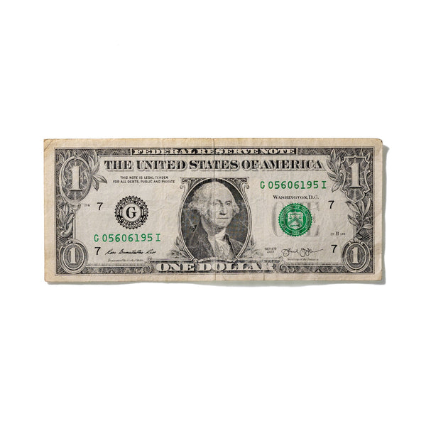 One-Dollar Bill No. 860