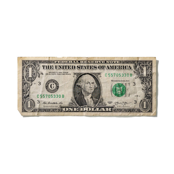 One-Dollar Bill No. 862