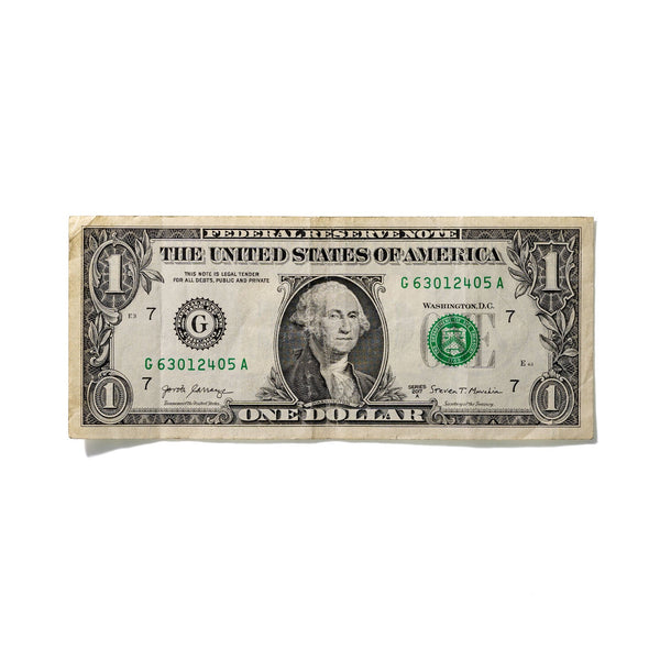 One-Dollar Bill No. 865