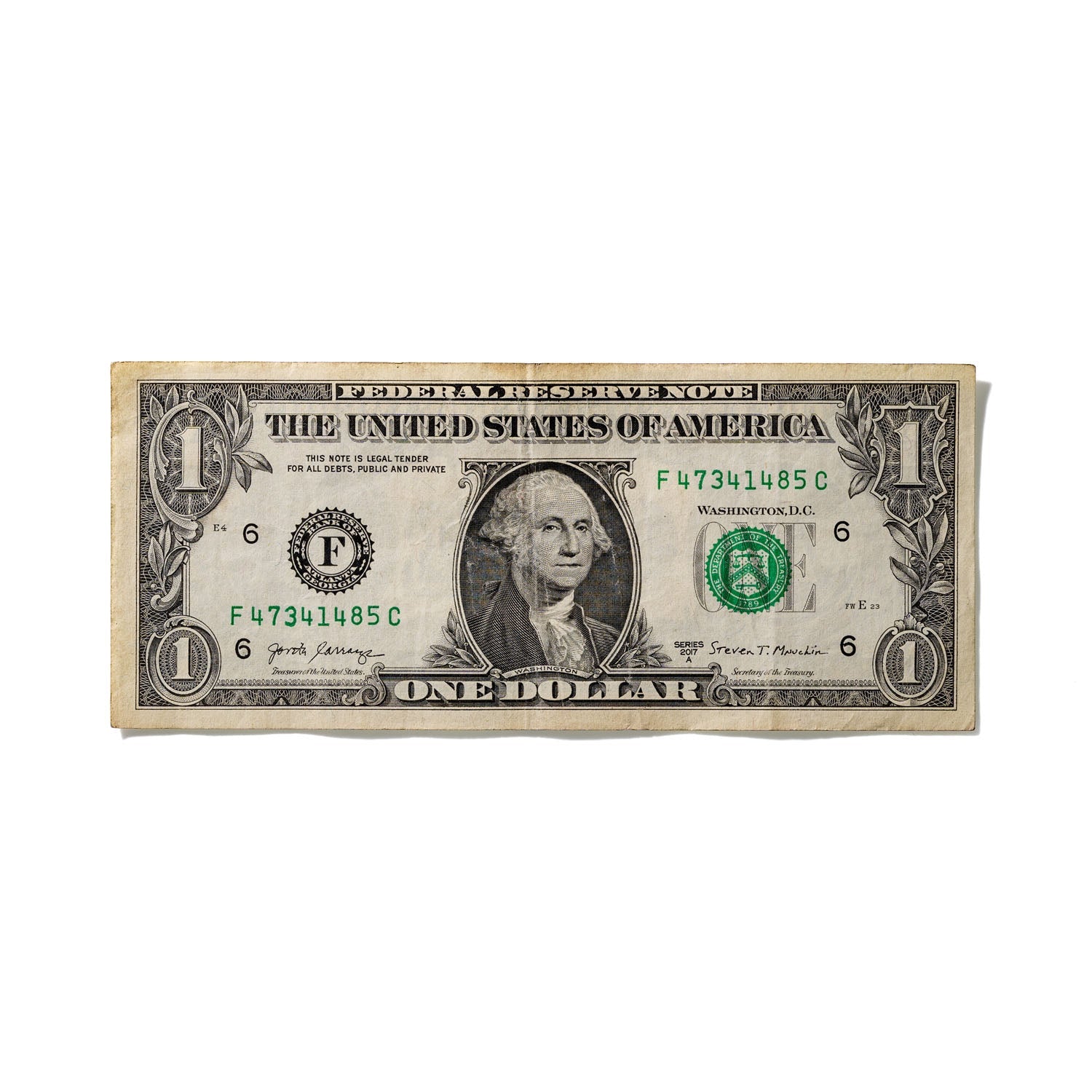 One-Dollar Bill No. 878