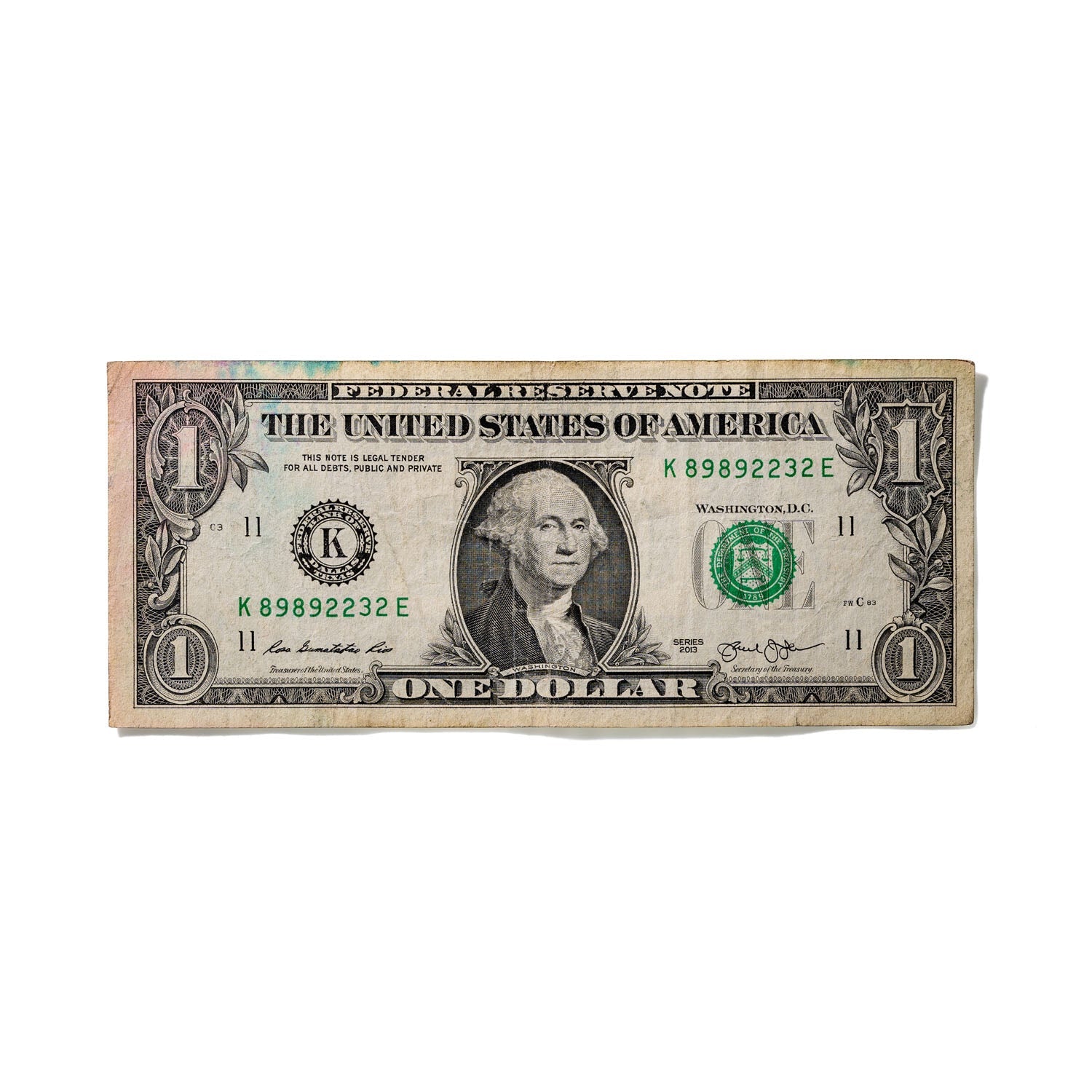 One-Dollar Bill No. 880