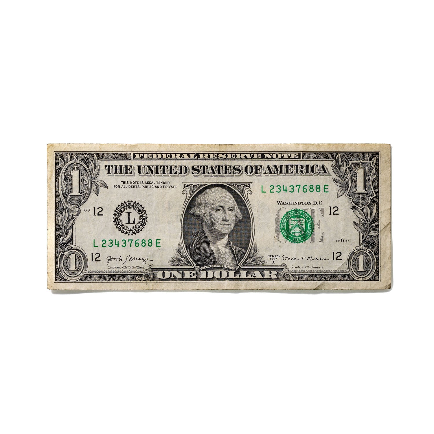 One-Dollar Bill No. 885