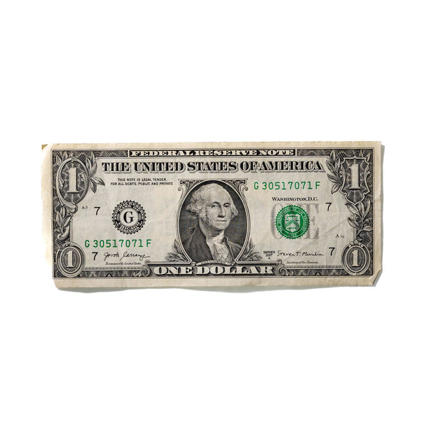 One-Dollar Bill No. 888