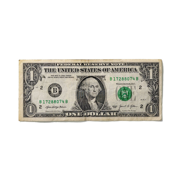 One-Dollar Bill No. 891