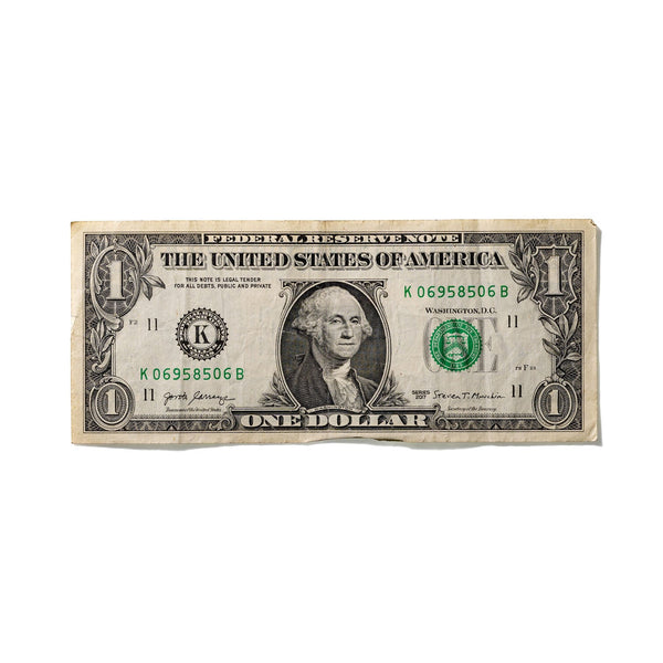 One-Dollar Bill No. 897