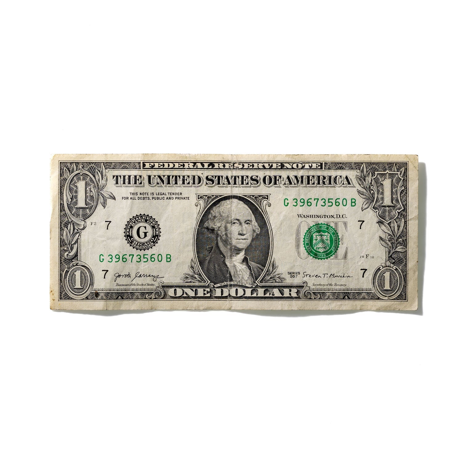 One-Dollar Bill No. 906